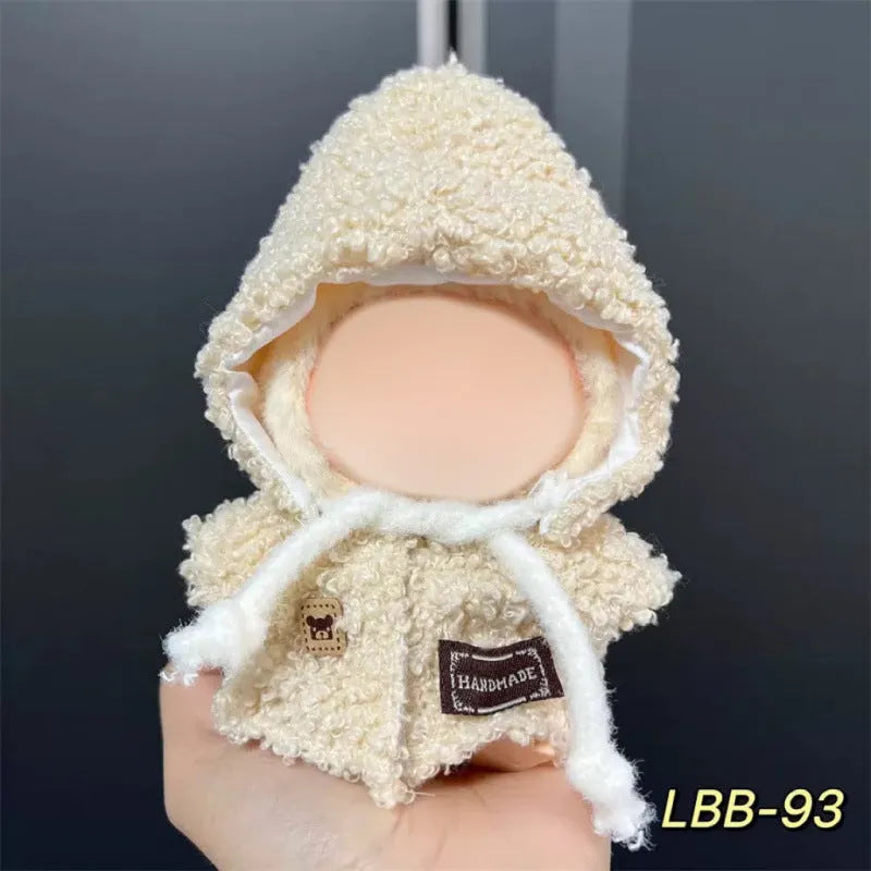 17cm plastic doll costume for vinyl figurines in multiple LBB design styles