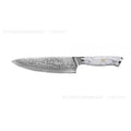 Damascus Special Household Combined Chef's Knife with 21cm VG10 steel blade and modern handle.