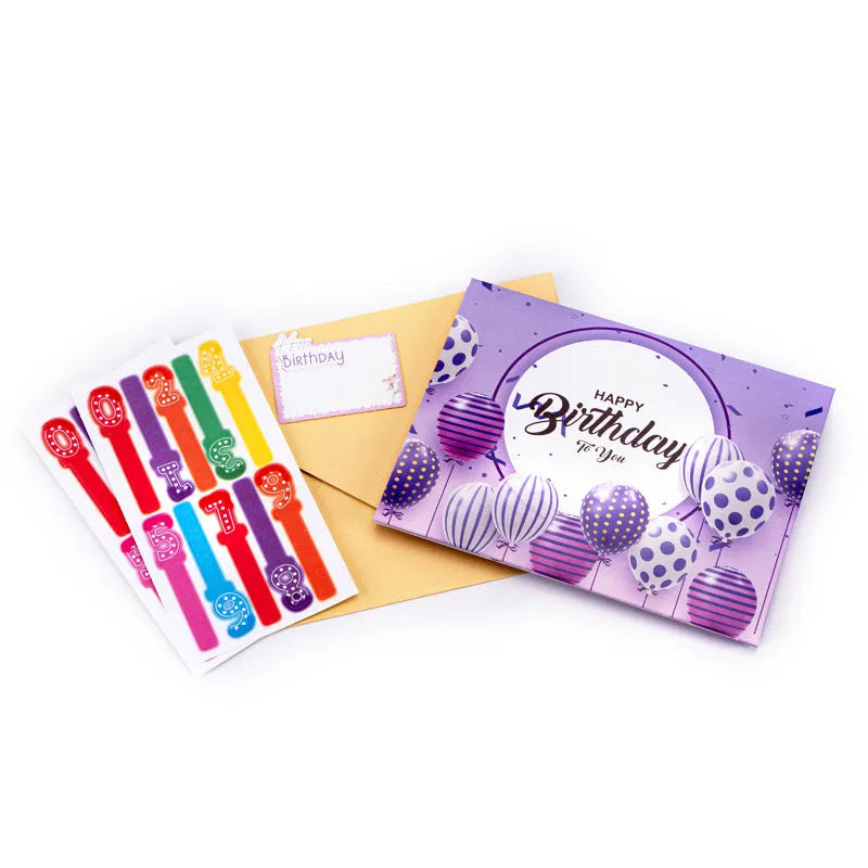 Chinese ink style 3D pop-up greeting card showing manual folding detail.