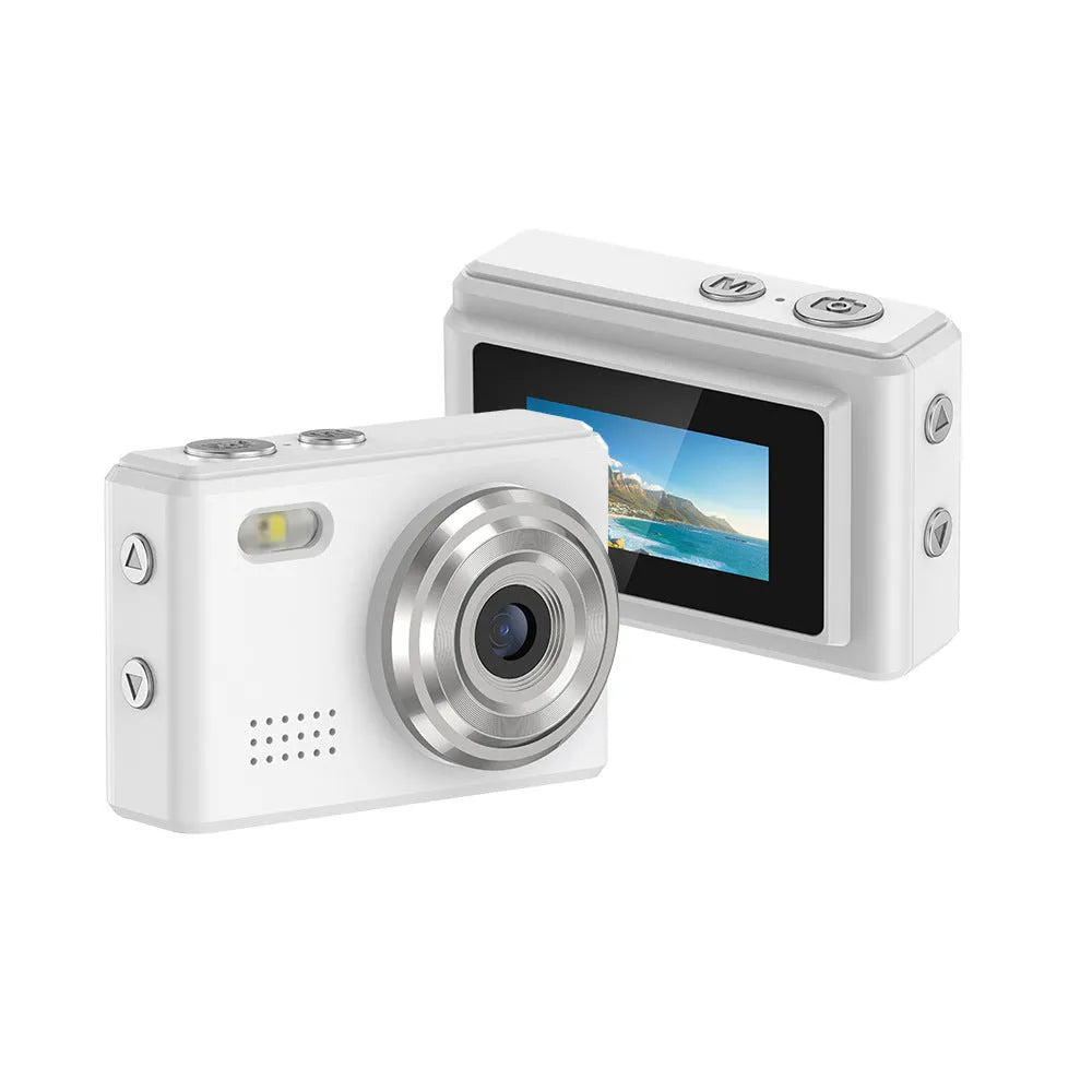 New mini digital sports camera in black ABS material with lanyard and keychain accessories