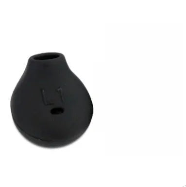 Black and white silicone earphone sleeves for Samsung Galaxy S6 Edge G9200 G9250 G920A models