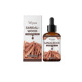 30ml bottle of sandalwood fragrance oil with glycerin and vitamin E for aromatherapy