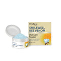A 50g pot of tooth powder containing sodium bicarbonate and mint leaf extract for oral care