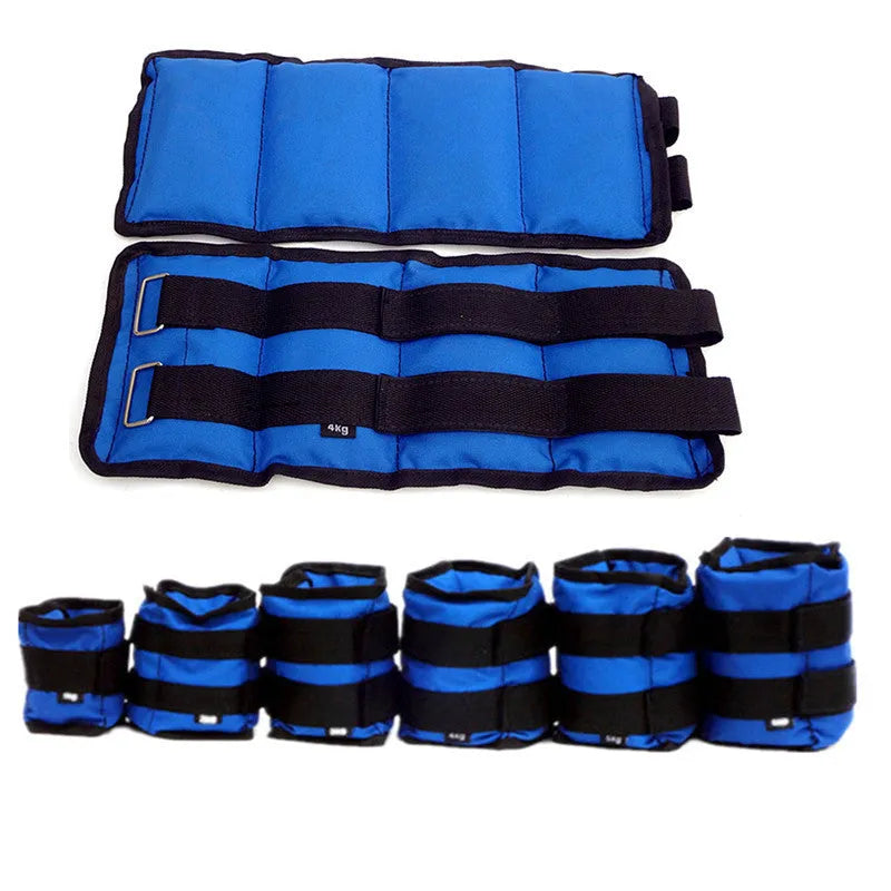 Oxford cloth legging sandbags for track and field running in six weight options from 1kg to 6kg
