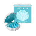 Wireless Bluetooth mini shell light stereo speaker in three colours Aurora Purple Jelly Sea Star Moon White with Wave light