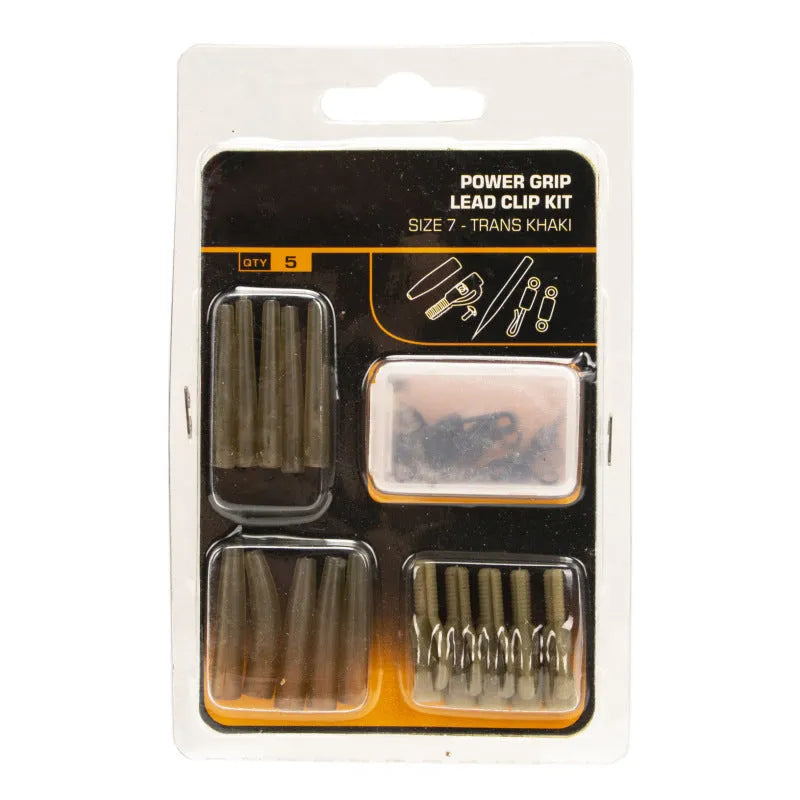 European carp fishing 30-piece accessory card with anti-winding pipes, threaded hoses, rotation pieces and screws