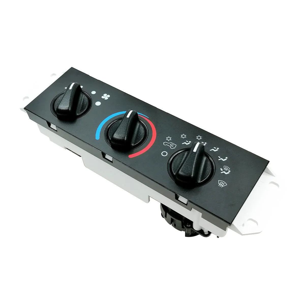 Black Jeep Wrangler air conditioning control panel with OE number 55056558AA