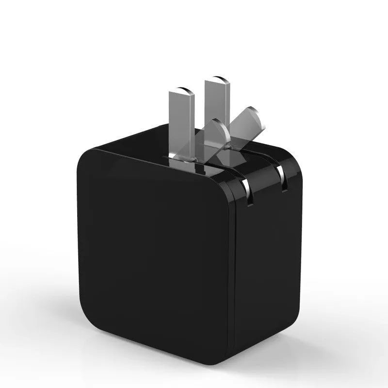 5V2.4A dual USB fast charging adapter with digital display showing charging status