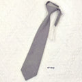 Men's solid colour cotton bow tie in navy blue with arrow-style tapered design