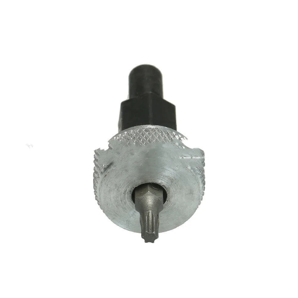 Ignition module wrench clamping tool with knurled aluminium knobs on a heat-treated carbon steel handle.