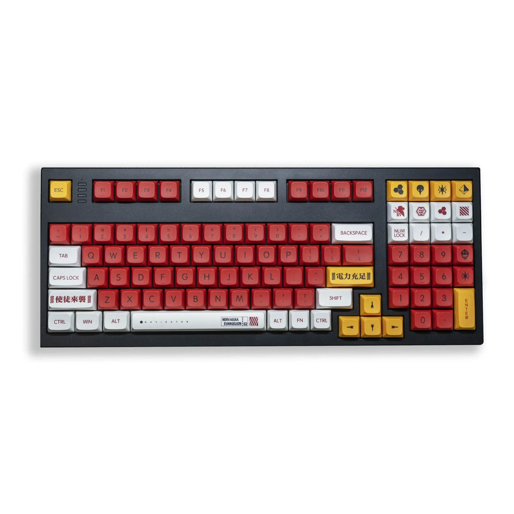 138 PBT mechanical keyboard key caps in boy and girl colour matching theme with sublimation printing