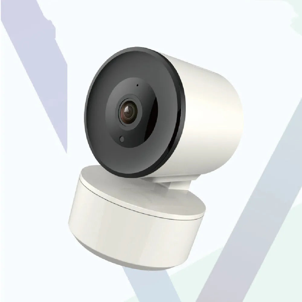 Smart wifi security camera with 1080p resolution and PTZ rotation for indoor monitoring