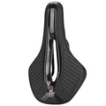 Black and pink mountain bike seat cushion made from PU foam resin sponge in medium M size