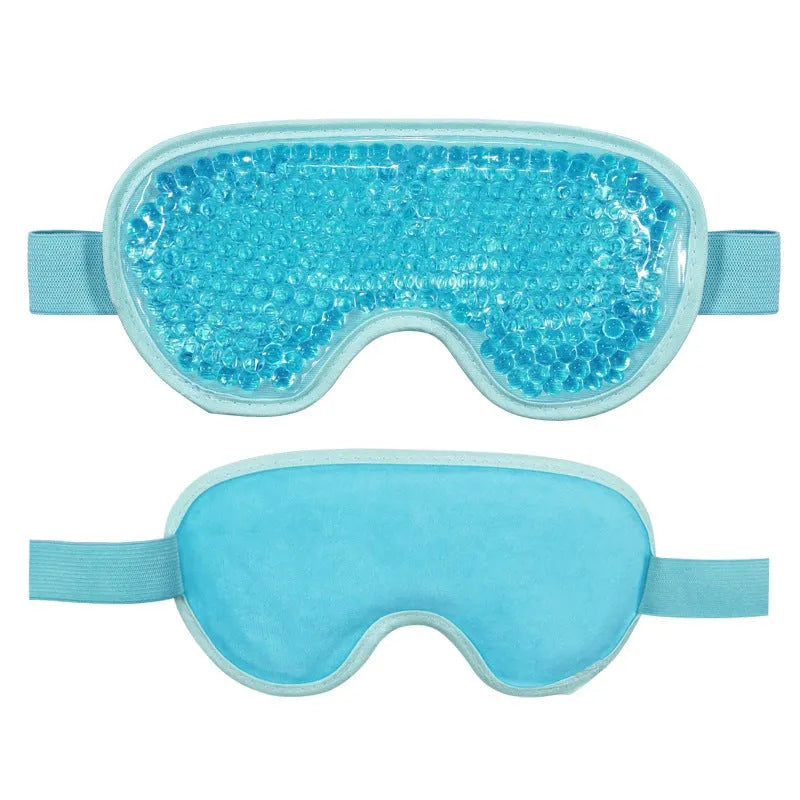 White portable eye compress device with hot cold therapy and atomisation functions