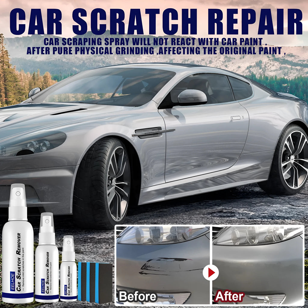Car scratch repair spray canister for paint surface scratch removal and renovation