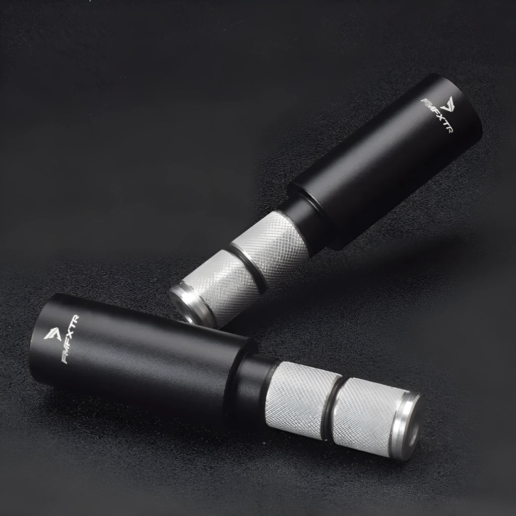 Aluminium alloy mountain bike handlebar extension rod with folding design