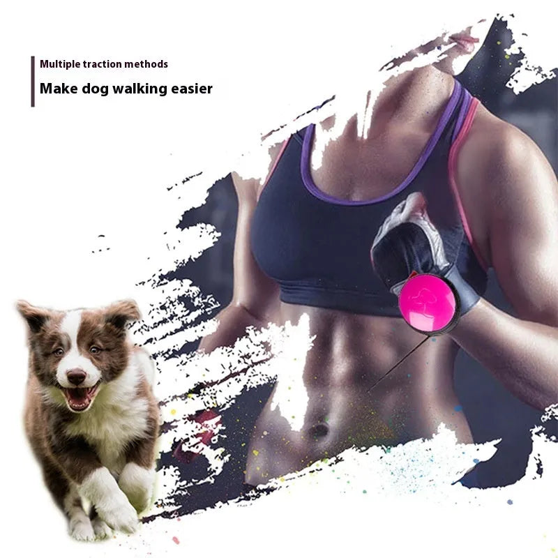 Pet Holding Hands brand automatic retractable dog lead in six colour options on a 3 metre nylon strap.