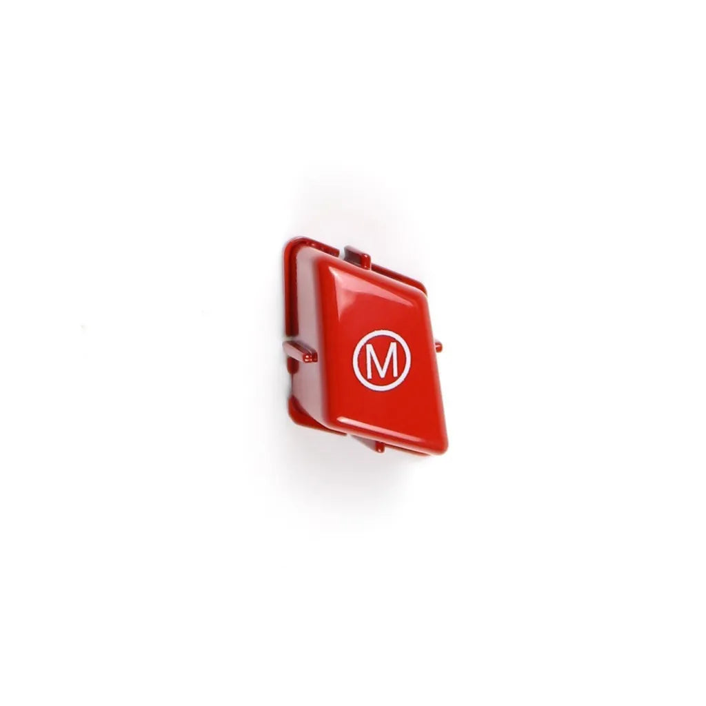 BMW steering wheel M1 and M2 mode button accessories in red and blue colour options