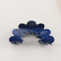 New Wave Grip Blue Series PVC hair barrettes for women with asymmetric natural style in assorted colours
