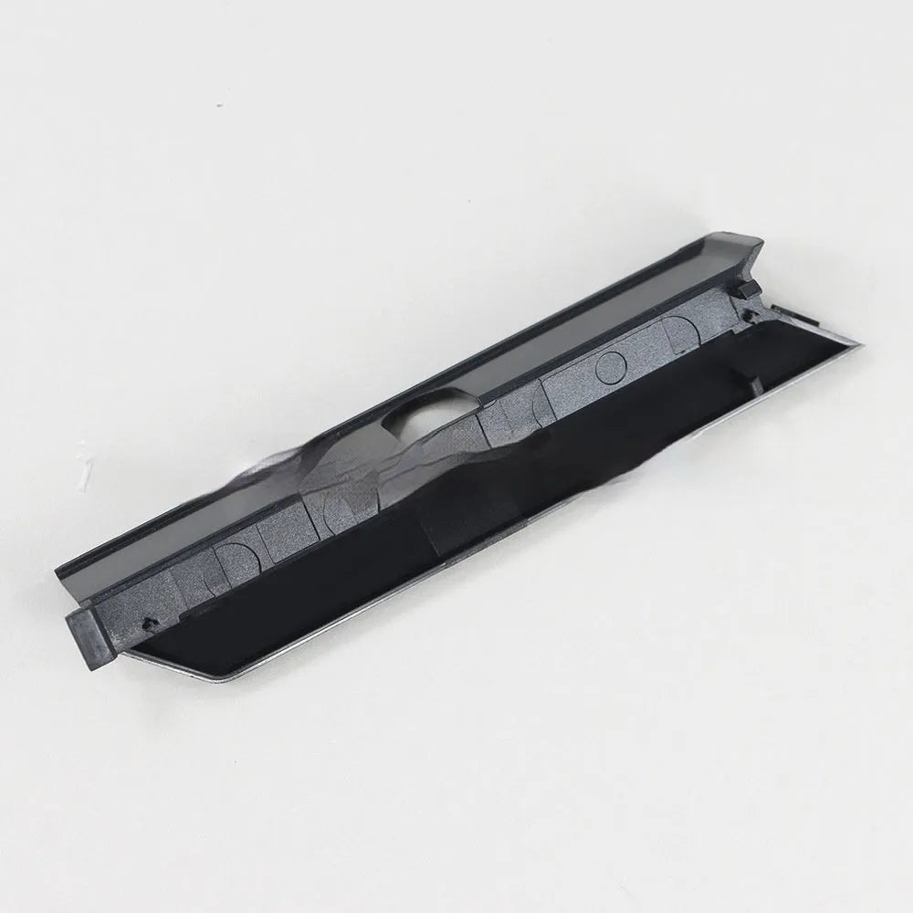 Black and white plastic hard drive baffle cover for 3.5-inch desktop PC drives