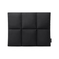 Soft fluffy laptop sleeve for 13-15.6 inch devices in black or khaki with visible sewing thread detailing