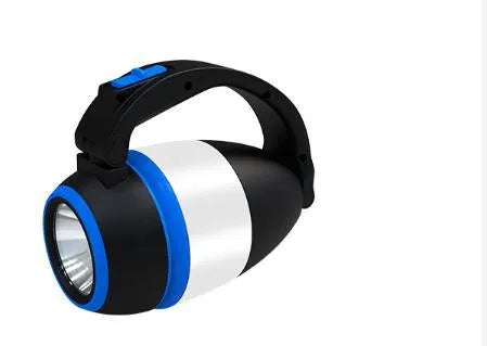 Black green 3-in-1 multifunctional LED table lamp with foldable design for camping and emergency use