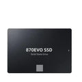 Samsung 870 EVO 2.5-inch internal SATA solid state drive for PC and laptop storage upgrades.