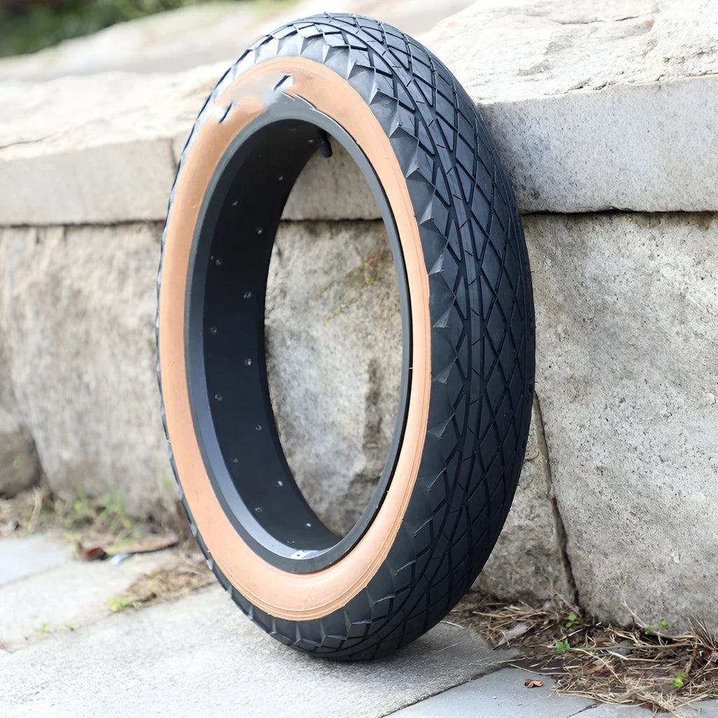 20x4.0 inch brown rubber tyre for electric beach cars and snowmobiles