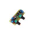 Single power supply 10-24V super dynamic bass boost front stage circuit board on FR-4 PCB.