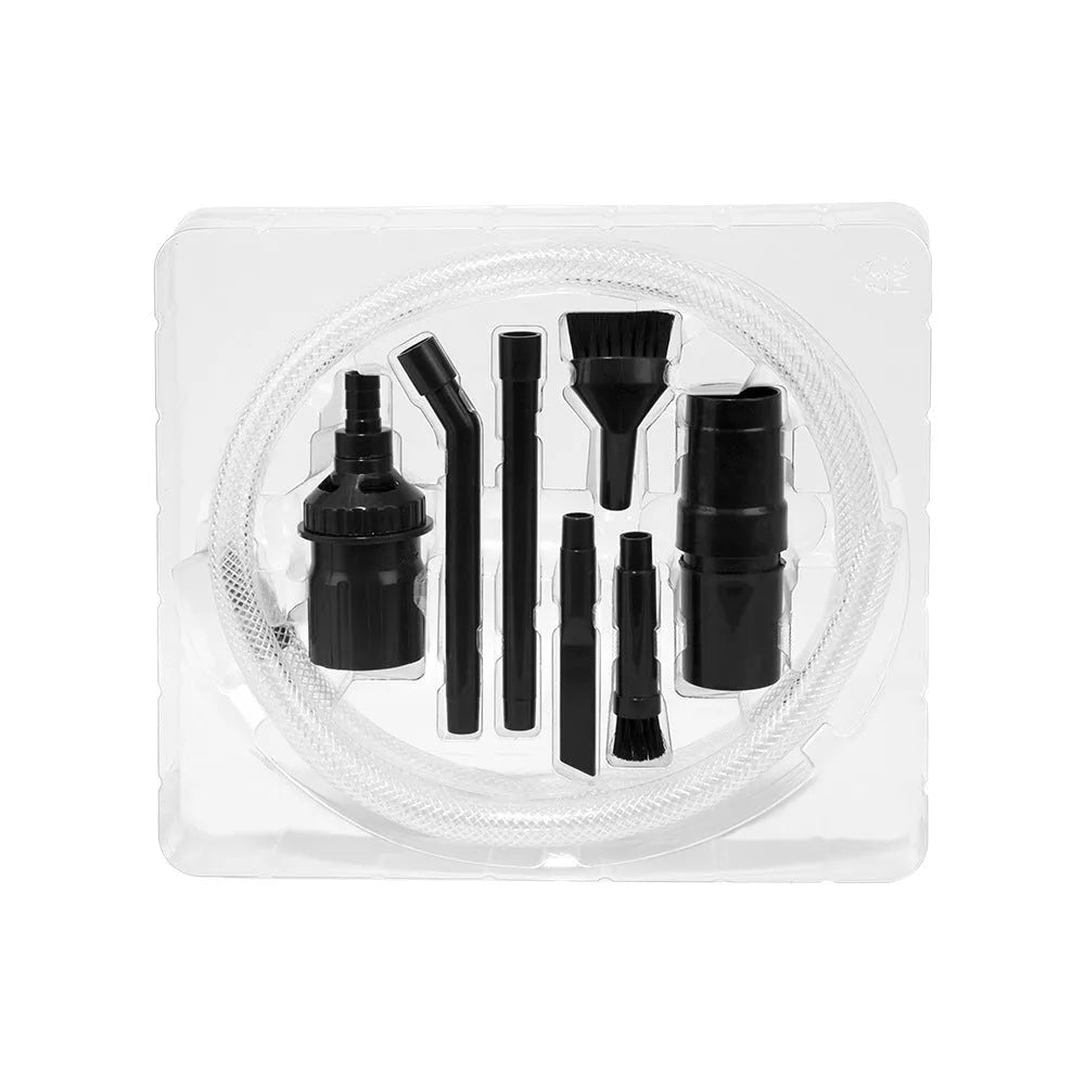 Multifunctional vacuum cleaner small suction head eight-piece set with various cleaning attachments