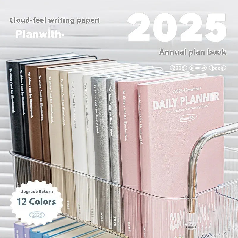 Waterproof exam notebook in mint green with PU leather cover, open to show writing paper pages