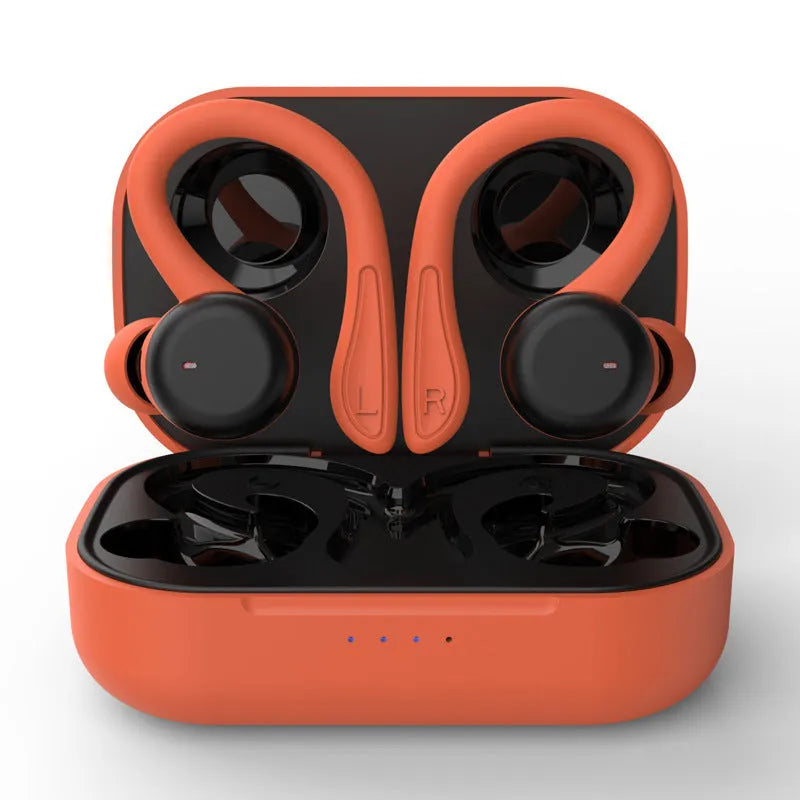True wireless sports headphones with hanging ear design in multiple colour options