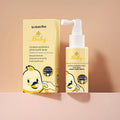 Children's probiotic teeth cleaning spray bottle in strawberry and orange flavours