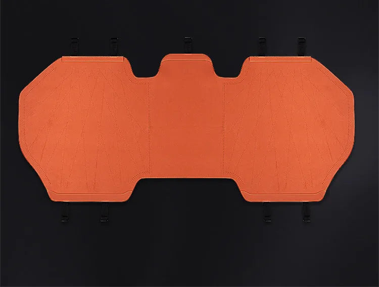 Tailored leather car seat cover with gradient hole design in six colour options