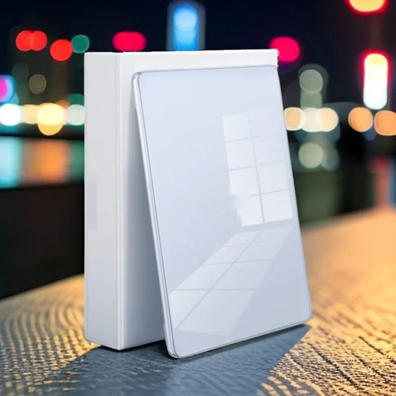 Transparent MacBook protective shell case showing compatibility with multiple Air and Pro models