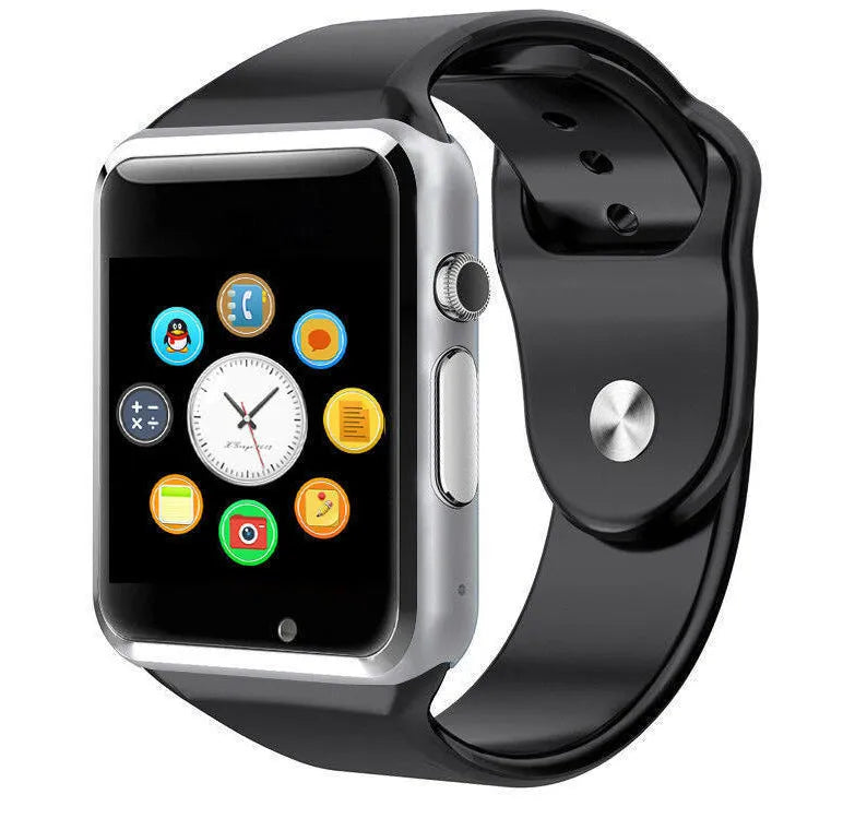 Android GSM smart watch with camera and 1.54-inch display in multiple colour options