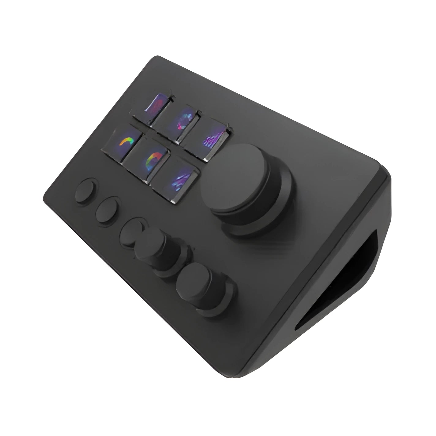 Visual Keyboard N3 universal silicone numeric keypad in black or white with 2m cable and bracket