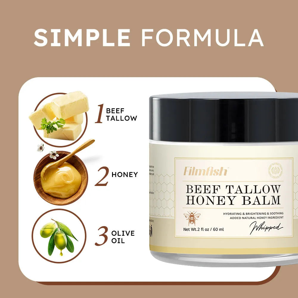 60ml jar of honey moisturising cream for body skincare