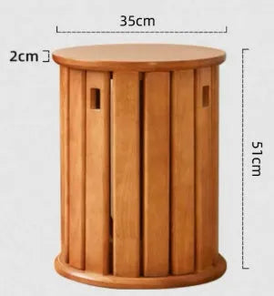Four stackable round iron dining stools in modern design with graphic customisation options