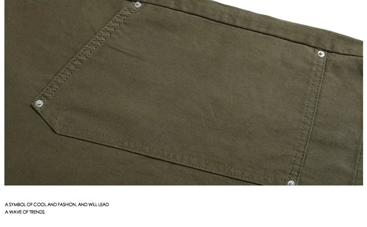 Casual wide-leg cropped workwear pants in apricot colour on a mid-waist fit model.