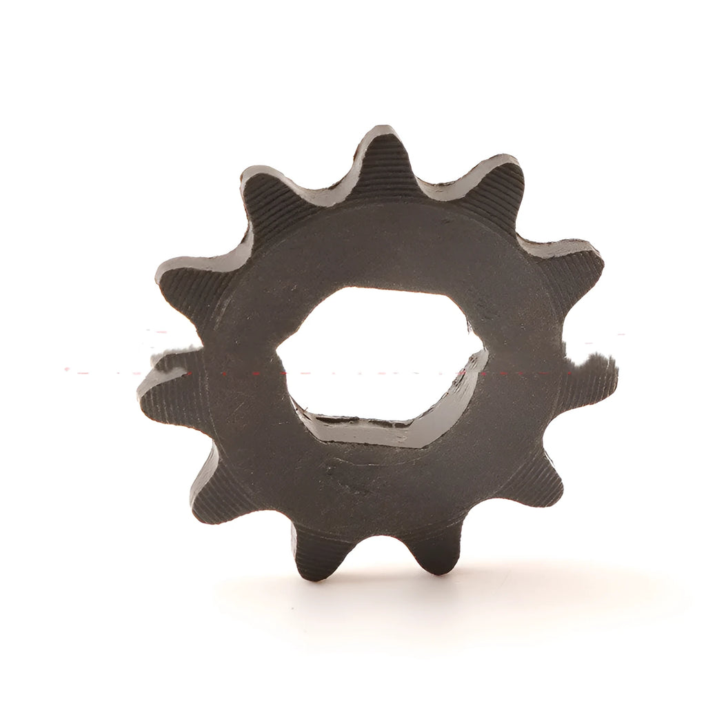 11-tooth cast iron motorcycle reduction gear for 25hT8F chain systems