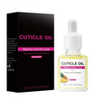 15ml nail cuticle oil bottle with precision dropper for dry brittle nail treatment