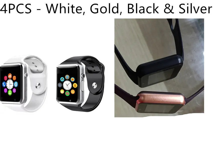 Android GSM smart watch with camera and 1.54-inch display in multiple colour options