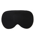 Double-sided mulberry silk eye mask with embroidered printed shading in various colours