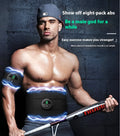 Electronic slimming belt with LCD display screen and adjustable 120cm belt for waist training