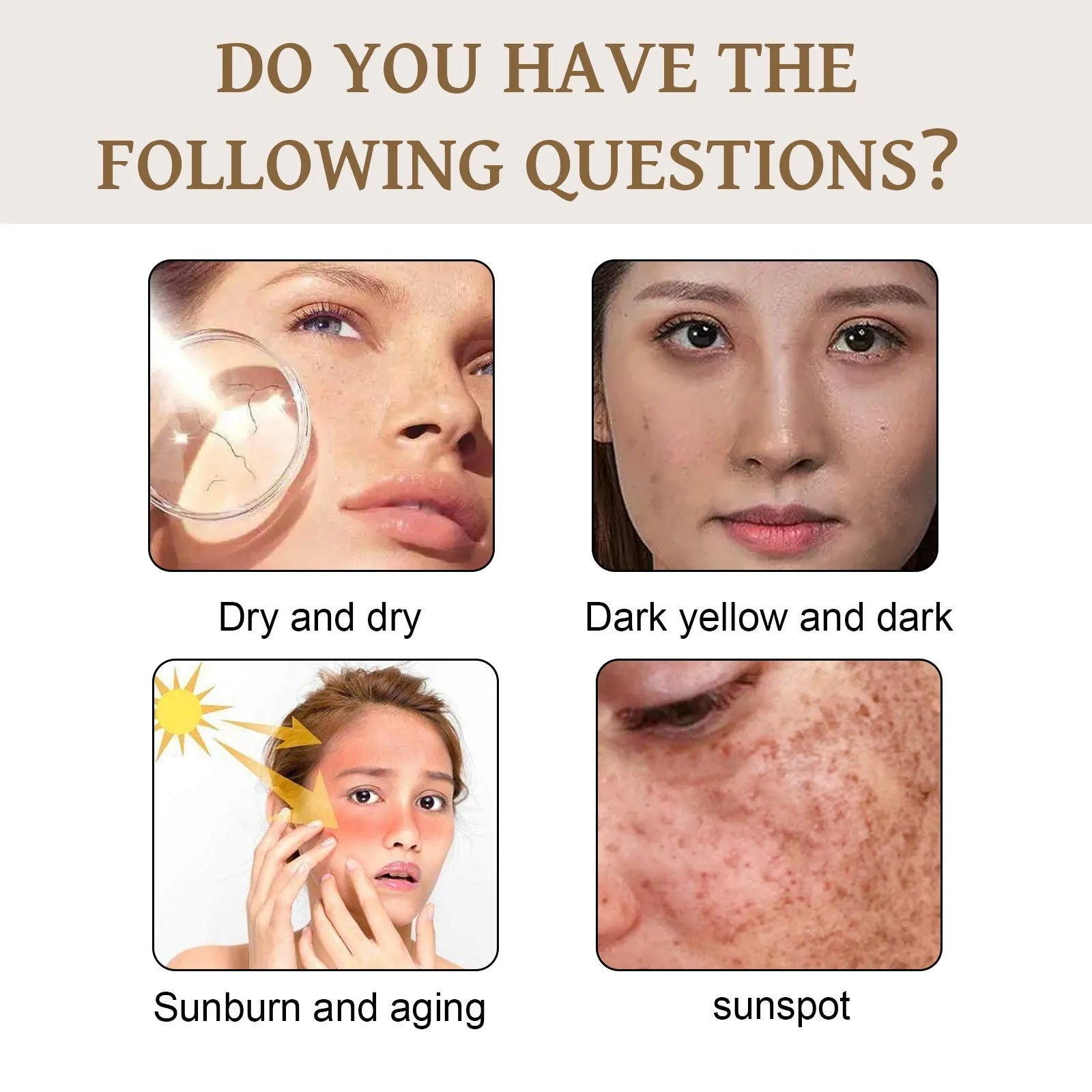 50g tube of probiotics protective cream for brightening skin with vitamin C and centella extract
