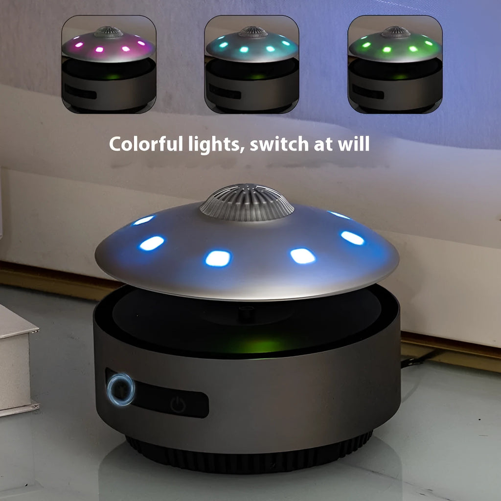 Automatic lifting magnetic levitation Bluetooth speaker in automatic lifting audio colour with floating display
