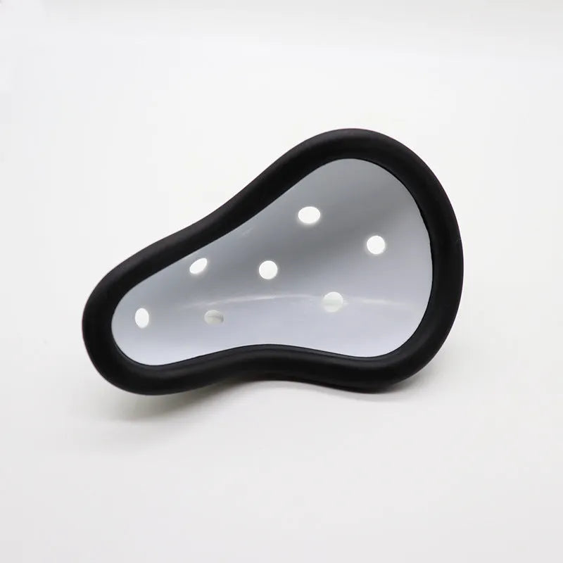 Rubber sports genital guard for adult and child rugby, hockey, boxing protection