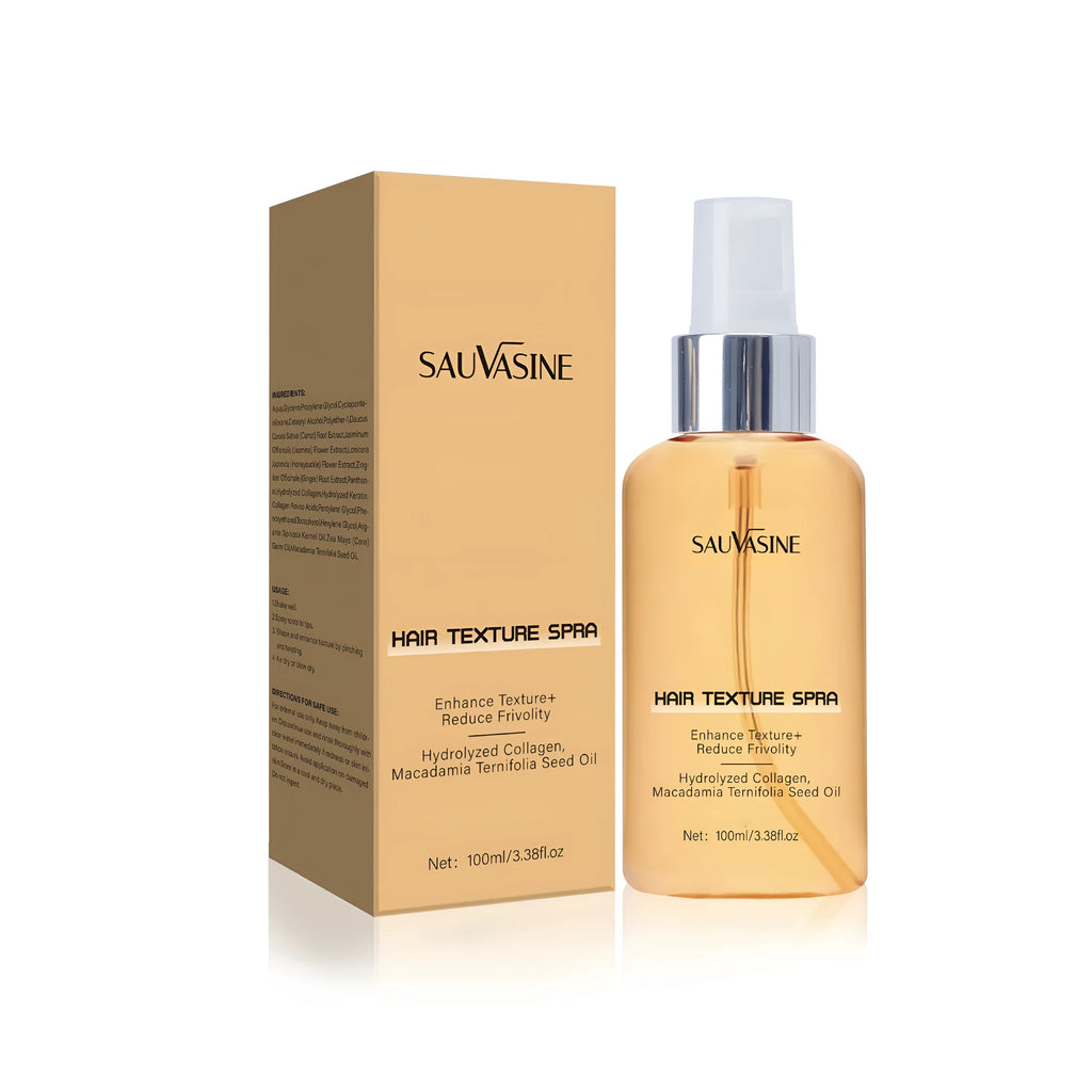 Reduce frizz moisturising scalp care spray in 100 ml bottle with SWX-248 classification label.