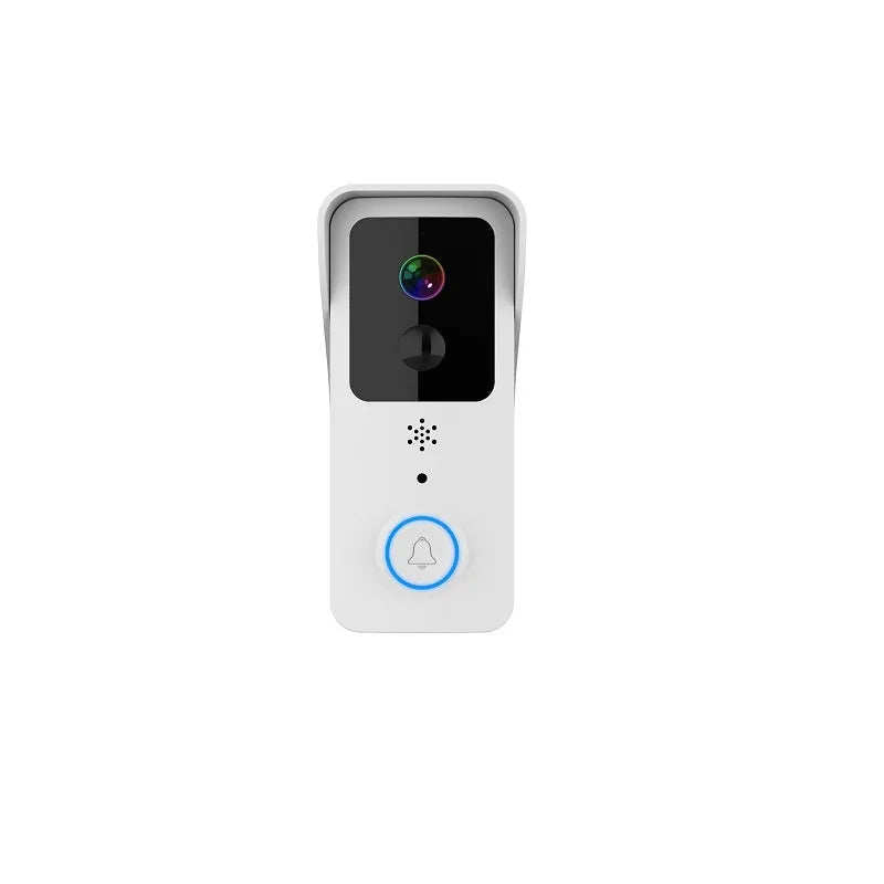 Waterproof smart visual doorbell with HD camera and remote intercom functionality